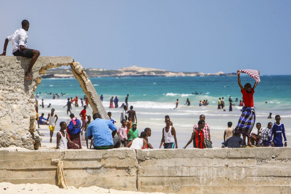 Mogadishu's Lido Beach Lively after Shabaab Withdrawal